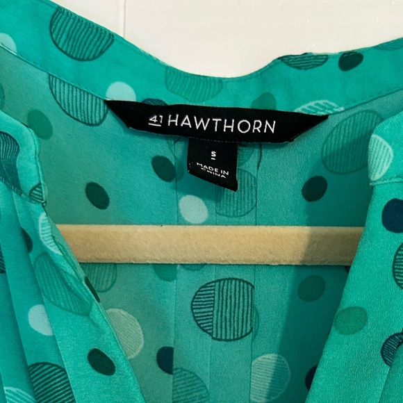 41 Hawthorn Sleeveless Polka Dot Tank Top. Size Small - Picture 4 of 5